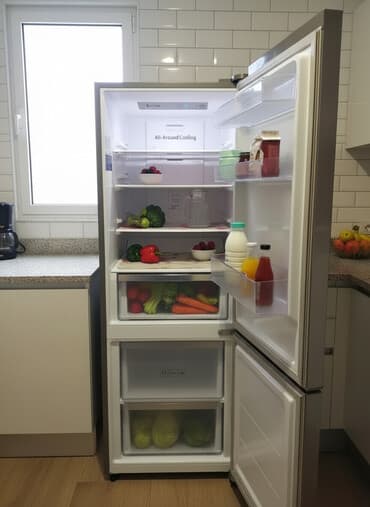 i̇şlənmiş soyducu: İşlənmiş 2 qapılı Samsung Soyuducu Satılır, rəng - Gümüşü — 1