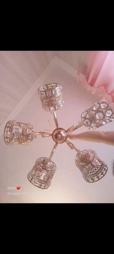 Çilçıraqlar: Çılçıraq, 5 lampa, Metal — 1