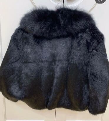 купить норковую шубу дешево: Шуба, M, L, цвет - Черный — 2