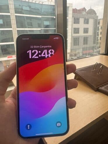 iphone 13 qiymeti 256gb: IPhone 13, 128 GB, Ağ, Face ID — 1