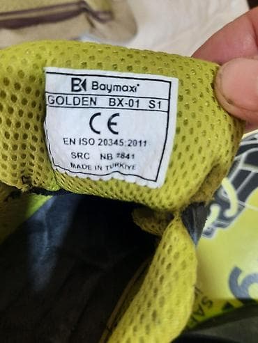 Мужская обувь: Baymaxi işçi ayaqqabısı – Safety Footwear - Standart: EN ISO — 6