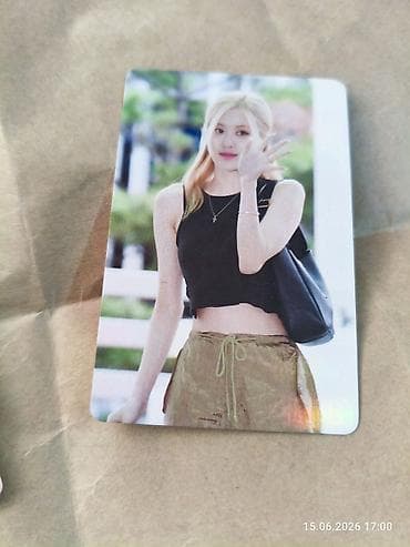 BLACKPINK Jennie & Rosé Fotokartları 🎀 Kolleksiyamdandır — 2