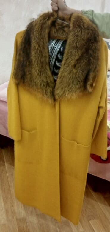 koja kurtkalar qadin: Palto, rəng - Sarı — 3