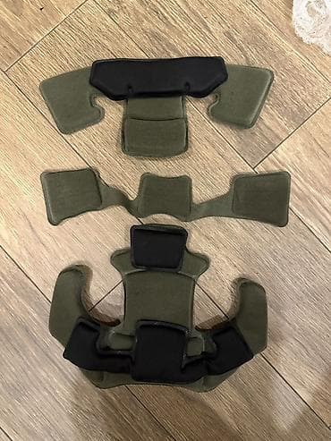 Airsoft kask/Motosiklet dəbilqəsi üçün daxili yastıq/qulplar dəsti -