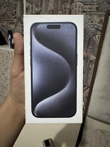 ucuz macbook pro: IPhone 15 Pro, 128 GB, Blue Titanium, Face ID — 4