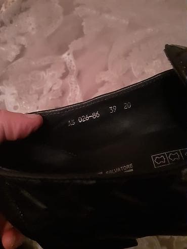 ayaggabı: Ölçü: 40, rəng - Qara, Yeni — 6