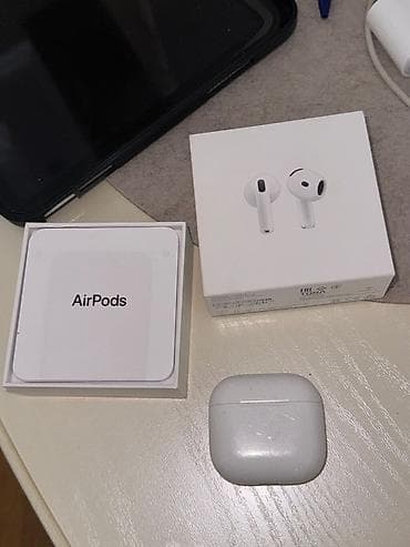apple magsafe: Apple AirPods (kablzsiz qulaqcıqlar) – orijinal qutu və sənədlərlə — 3