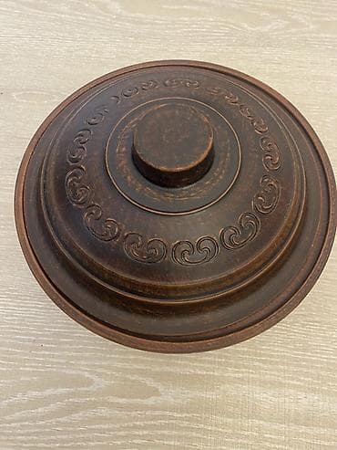 samavar qedimi: Qazan, rəng - Qəhvəyi, 28 sm — 2