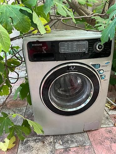 samsung ww60j5213hw: Paltaryuyan maşın Samsung, 5 kq, Təmirə ehtiyacı var, Avtomat, Qurutmasız, Ödənişli çatdırılma, Ünvandan götürmə — 3