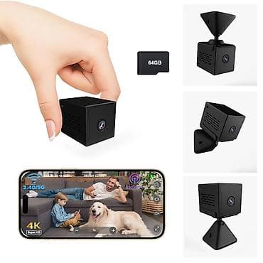 Mini Wi‑Fi təhlükəsizlik kamerası – 4K Super HD - Ultra kiçik kub