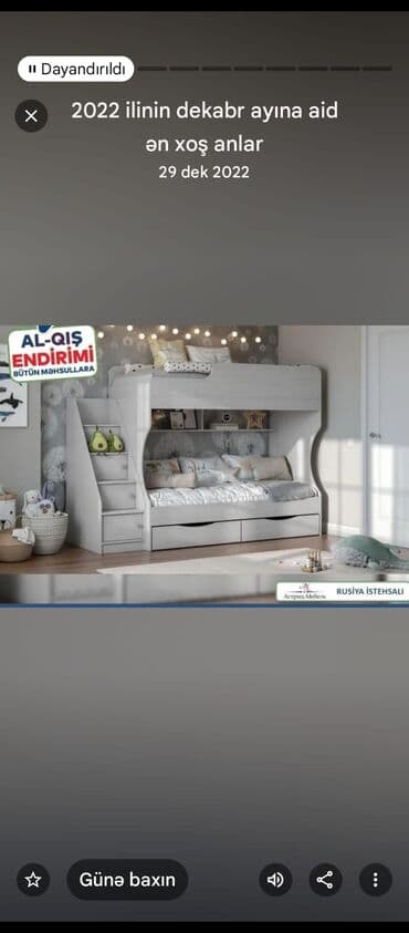 Oğlan və qız üçün, Çarpayı, Siyirməli, MDF