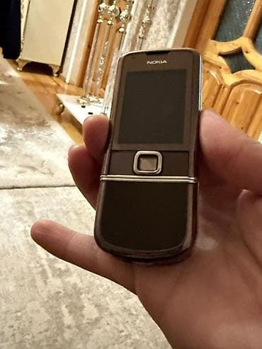 telefon mingecevir: Nokia 8, rəng - Qəhvəyi, Düyməli — 1