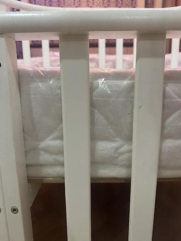 sadə matras: Oğlan və qız üçün, Yumru, Beşik, Dəstsiz, Matras ilə, Yellənmə mexanizmsiz — 4