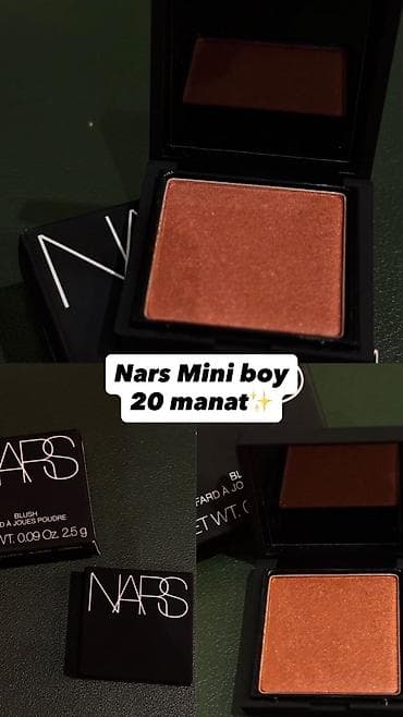bil: NARS mini ölçülü yanaq rəngi (Blush) - Marka: NARS - Növ: Pudra tipli — 1