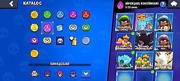 Salam. Tam aktiv şəkildə oynanılmış, içi dolu Brawl Stars hesabımı — 7