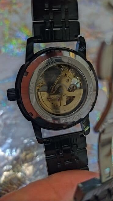 telefonlu saatlar: Yeni, Qol saatı, Rolex, rəng - Qara — 3