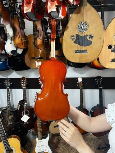 4 1 huseyn nağılı: Skripka 4/2 🎻 İkinci əl skripka – Təzə kimidir, münasib qiymətə! 🎶 — 3