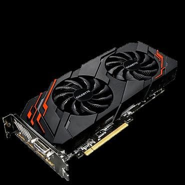 geforce rtx: Videokart Gigabyte GeForce GTX 1070, 8 GB, İşlənmiş — 1