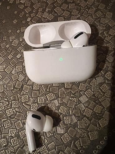 airpods 2 pro: Simsiz (Bluetooth) Qulaqcıqlar, Apple, rəng - Ağ — 4