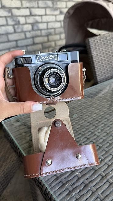 komputer canta: Smena-6 plyonka fotoaparatı - 35 mm plyonka ilə işləyən klassik — 2