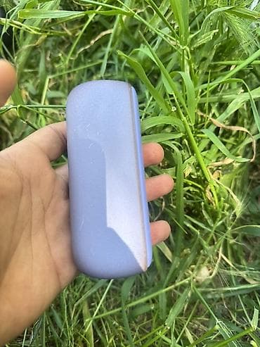 IQOS (tütün qızdırma cihazı) – bənövşəyi/metalik rəngdə