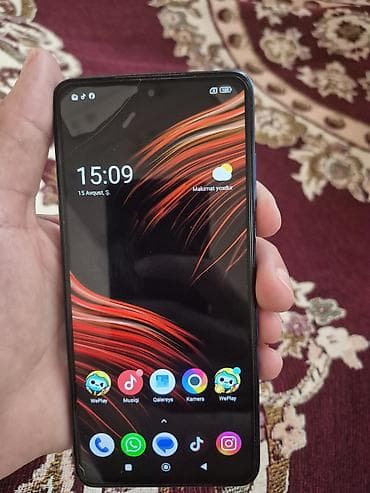 Poco X3 Pro, цвет - Голубой, Отпечаток пальца — 1