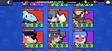 Brawl Stars hesabı (Supercell) – güclü və zəngin kolleks - Kupa: 31 — 10