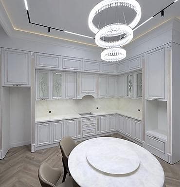 miz stol: Sifarişlə mətbəx dəsti, MDF, Kredit yoxdur — 2