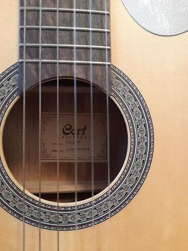 ucuz gitara: Cort CEC1 OP elektro-klasik gitara ♦️Yaxşı vəziyyətdədir. Az işlənib — 4