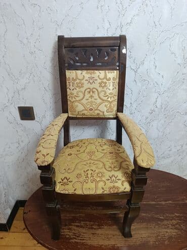 стулья в стиле прованс: Qonaq otağı üçün, Yeni, Qatlanmayan, rəng - Sarı Stul — 1