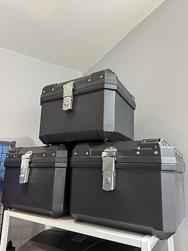 Ban, Kuzov hissələri: Universal motosiklet arxa baqaj qutusu (top case) - Material: möhkəm — 1