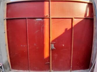 dəmir hasar: İşlənmiş Dəmir Həyət darvazası, 3 m, Mexaniki, Qapı ilə, Kredit yoxdur, Ünvandan götürmə — 2