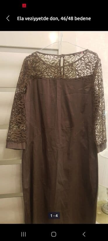 seel butik instagram: Yaxsi veziyyete 44/46 bedene uygun don — 2