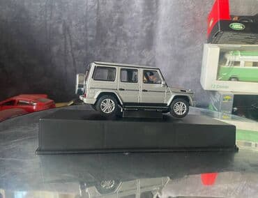 metbex tavan modelleri: Коллекционная модель Mercedes-Benz G-class W463 silver 2012 AutoArt — 15