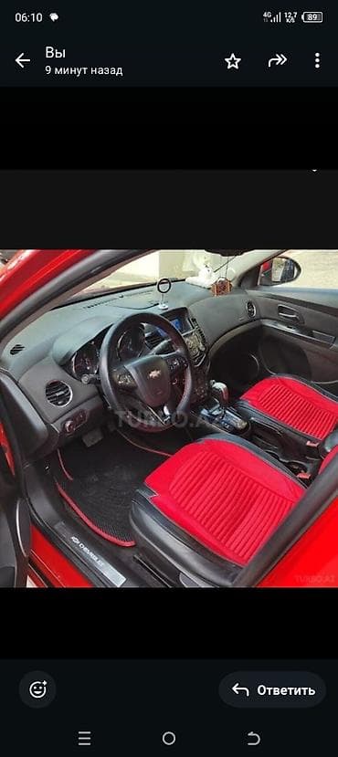 daewoo nexia 2018: Chevrolet Cruze LT sedan - Kuzov: 4 qapılı sedan, parlaq qırmızı rəng — 8