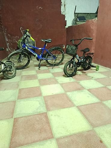 teker velosiped: Uşaq velosipedləri dəsti - Mavi “STAR Pilot” uşaq velosipedi — 3