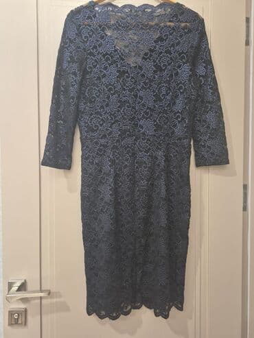 вечерние платья для полных: Вечернее платье, Миди, M — 2