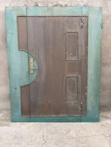 demir setka qiymeti: Dəmir Həyət darvazası, Yana açılan, Mexaniki, Qapı ilə, rəng - Boz — 1