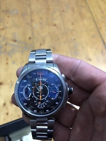 Şəxsi əşyalar: Qol saatı, Tag Heuer, rəng - Gümüşü — 4