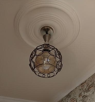 Vazalar: Çılçıraq, 1 lampa, Metal — 1