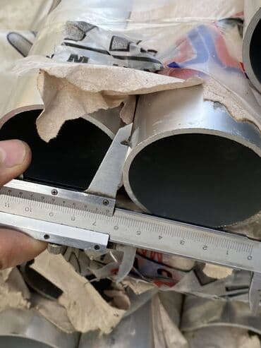 dəmir boru satışı: Alüminium borular satilir Ölçülari:Diametr-65mm Qalinlig-3mm 1metrin — 4