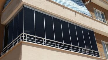 pəncərə reşotka: Cam balkon pvc qapı və pəncərələr şüşə ara kəsmələri i̇zo sistem duş — 6
