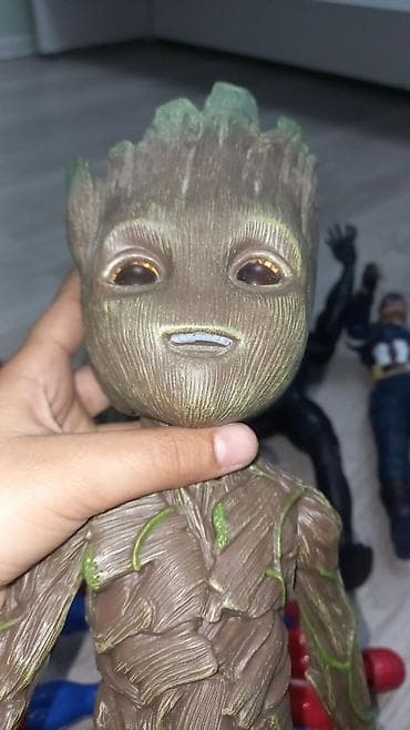 kamaz oyuncaq: Baby Groot fiquru – Guardians of the Galaxy personajı biri 10 azn - — 1