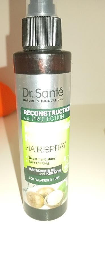 vimax sprey: Dr. Santé Reconstruction and Protection Hair Spray - Məhsul növü: Saç — 1