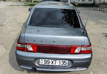 amerikadan avtomobil: LADA 2110 sedan, boz rəng, 4 qapı, ötürücü ön təkərlər. Nömrə — 3