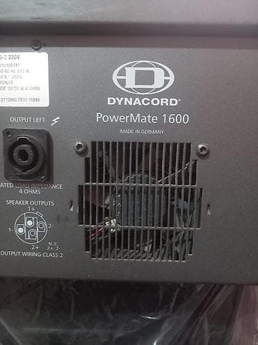 mor ve otesi bilet: Dynacord 1600-2 TƏCİLİ SATILIR!! ORİGİNAL GERMANİYA ƏLA VƏZİYYƏTDƏ HEÇ — 4