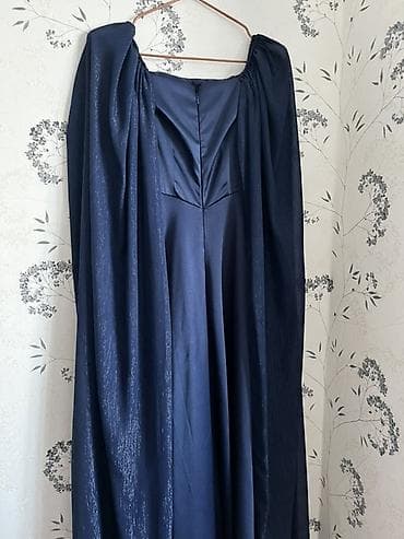 boyuk beden kofta: Tünd göy rəngdə ziyafət/libas Yenidir 1 defe geyinilib derzide — 3