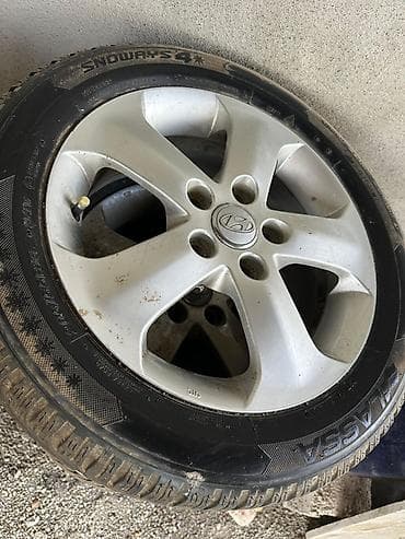 təker: İşlənmiş Disk təkər Hyundai 205 / 55 / R 16, 5 Boltlu — 4
