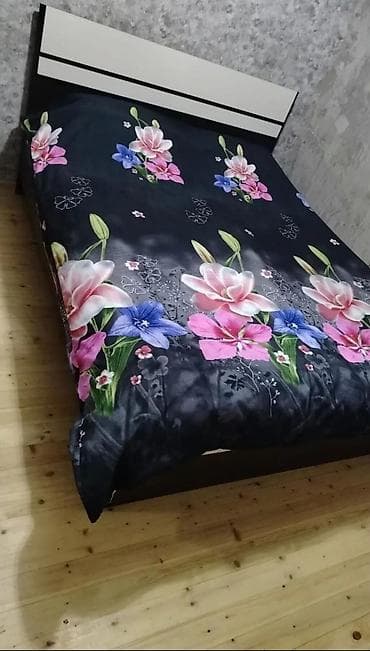 yataq dəst: İşlənmiş, İkinəfərlik çarpayı, Bazasız, Matrassız, Siyirməsiz, Azərbaycan — 1