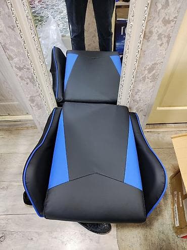 ofis kreslosu: Təkərli, Qolları tənzimlənmir, Süni dəri — 5